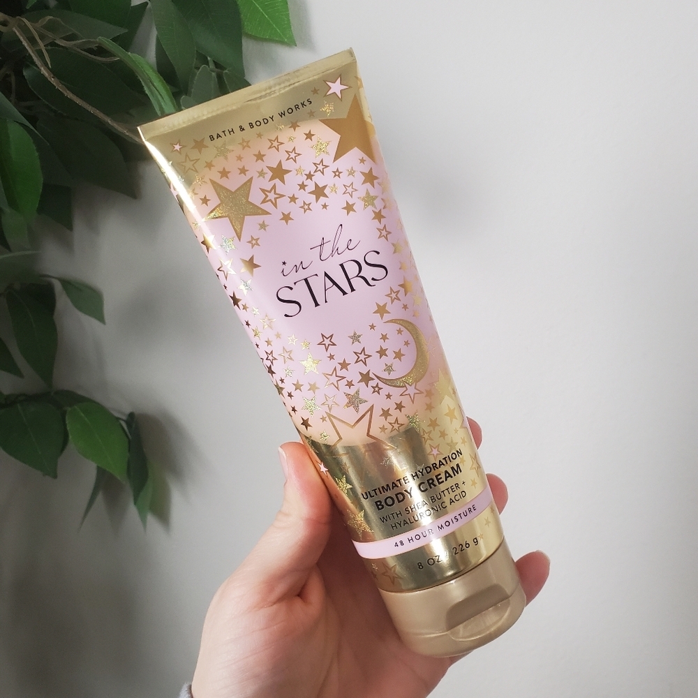 Bath and Body Works In the Stars Body Cream 8oz Sandalwood Musk Amber